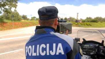 policija mjerenje brzine akcija