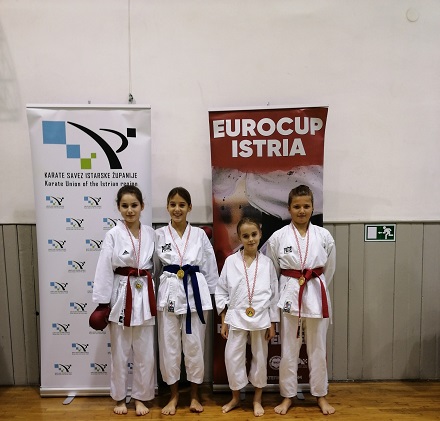 karate klub finida poreč osvajači medalja prvenstvo istarske županije