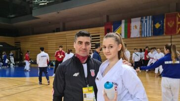 Emma Berta Bočkor Umag Shotokan karate klub prvenstvo balkana 2021