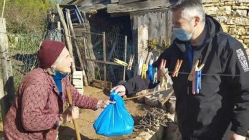 Riba je donirana potrebitim mještanima u općini Kaštelir-Labinci