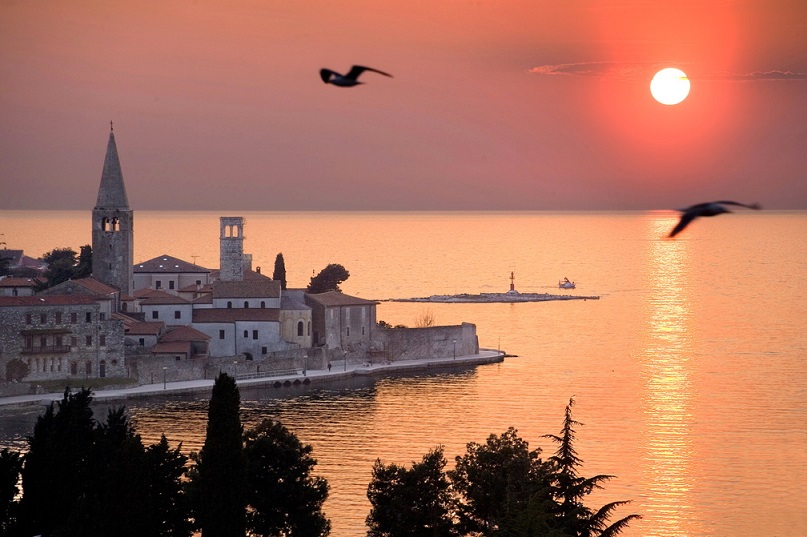 poreč stari grad peškera zalazak