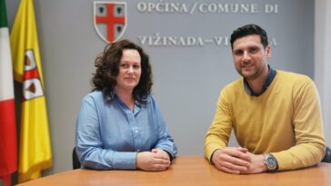 Foto Općina Vižinada - Lidija Brdarić i Marko Ferenac