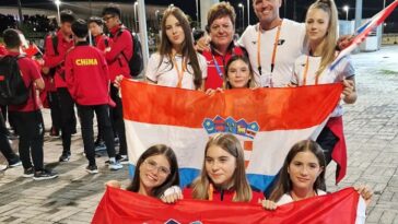 Foto Hrvatski školski sportski savez - Detalj s otvaranja prvenstva