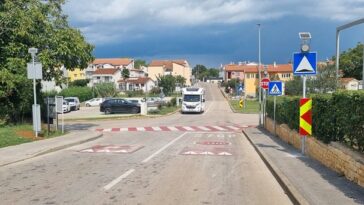 Ležeći policajci postavljeni kod vrtića u Funtani