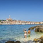 rovinj otok katarina plaža