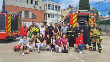 Foto Oš Tar-Vabriga - posjet vatrogasaca