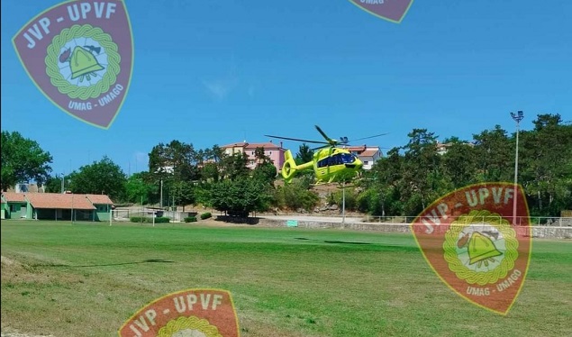 Foto Vatrogasci Umag helikopter