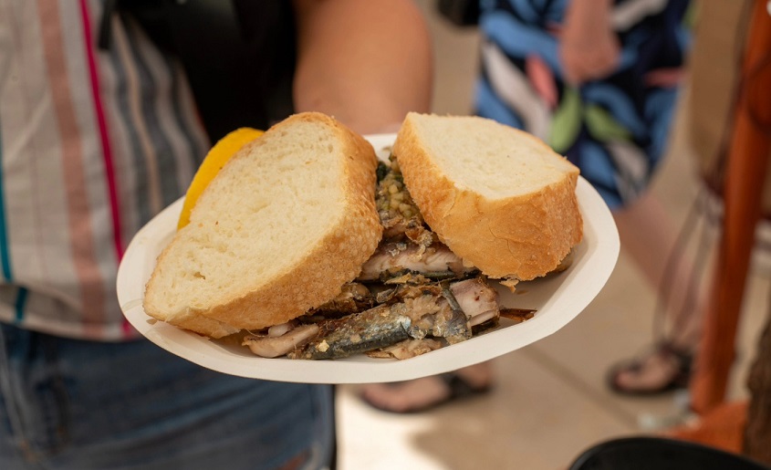 Foto Usluga Poreč sardela hrana local food fish riba