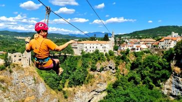 Pazin Zip line