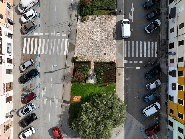 Foto Usluga Poreč - Sadnja na Trgu Joakima Rakovca - Cimarelu